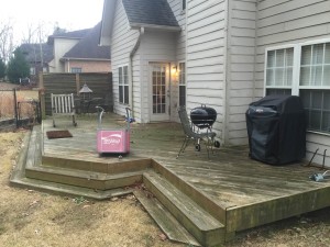 Before Deck Restoration